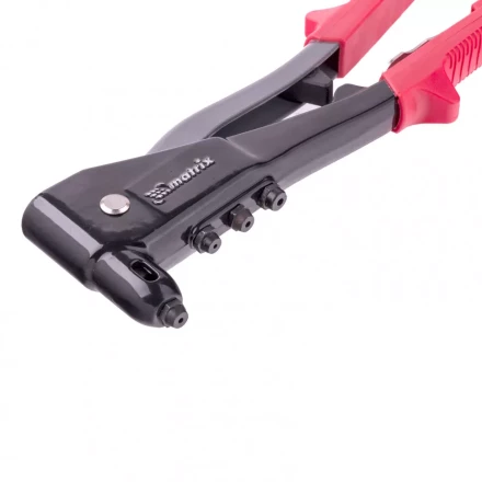 Заклепочник литой 260 мм с набором заклепок заклепки 2,4-3,2-4,0-4,8 мм Matrix 40552 купить в Новом Уренгое