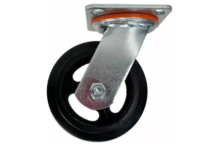 Аппаратное поворотное колесо большегрузное HITCH 100*50 резина черная SCd42 (SZ084994) купить в Новом Уренгое