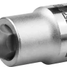 Торцовая бита-головка KRAFTOOL "INDUSTRIE QUALITAT", материал S2, SPLINE, сатинированная, 1/2", M10 27911-10_z01 купить в Новом Уренгое