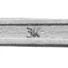 Ключ рожковый гаечный ЗУБР "СТАНДАРТ", оцинкованный, 17х19мм 27115-17-19 купить в Новом Уренгое