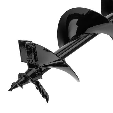 Шнек для грунта ER-150, диаметр 150 мм, длина 800 мм,соединение 20 мм, съемный нож Denzel 56007 купить в Новом Уренгое