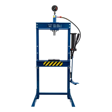 Пресс гидравлический с манометром и педалью Stels 52312, 12 т (комплект из 2 частей) купить в Новом Уренгое