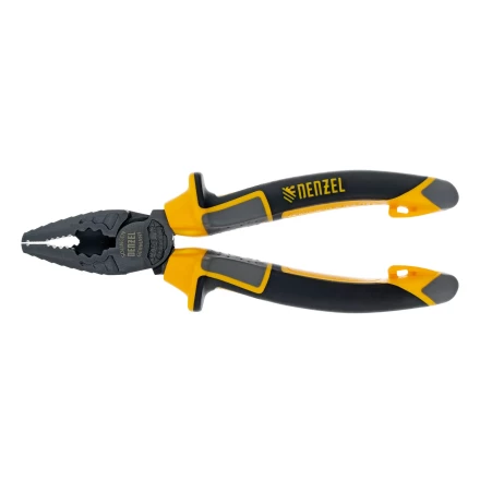 Плоскогубцы комбинированные 165 мм Denzel 17080, трехкомпонентные рукоятки купить в Новом Уренгое