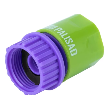 Соединитель пластмассовый быстросъемный, внутренняя резьба 3/4&quot; Palisad 661558 купить в Новом Уренгое