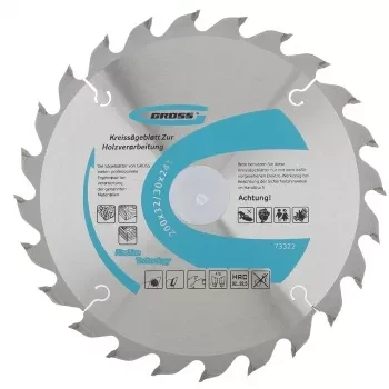 Пильный диск по дереву 200 x 32/30 x 24Т GROSS 73322 купить в Новом Уренгое