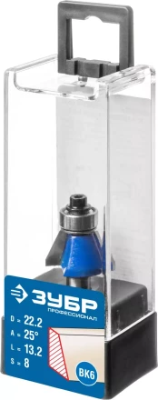 Фреза кромочная калевочная(фасочная) №9 с подшипником 127мм серия ПРОФЕССИОНАЛ купить в Новом Уренгое