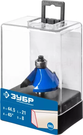 Фреза кромочная калевочная(фасочная) №9 с подшипником 127мм серия ПРОФЕССИОНАЛ купить в Новом Уренгое