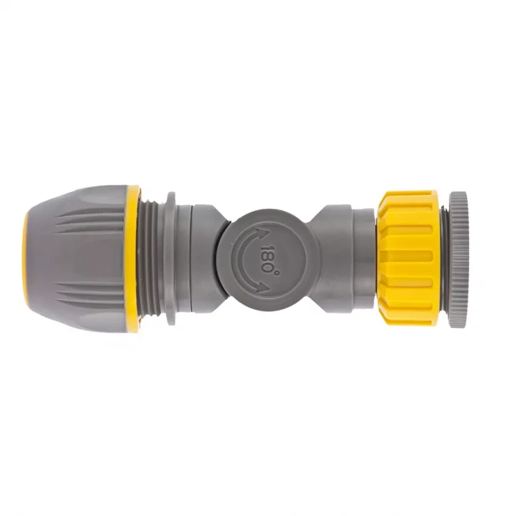 Соединитель быстросъемный с внутренней резьбой 1/2" - 3/4" с шарниром PALISAD LUXE 66251 купить в Новом Уренгое