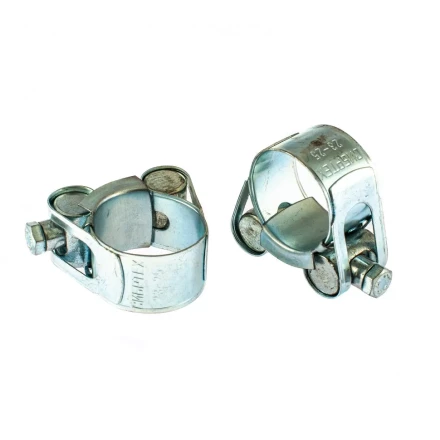 Хомуты металлические силовые 23-25 мм ширина 18 мм шарнирный W1 2 шт Сибртех 47508 купить в Новом Уренгое