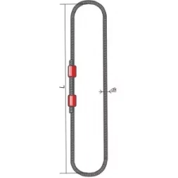 Строп канатный кольцевой СКК 25 т L=2.5 м  опрессовка