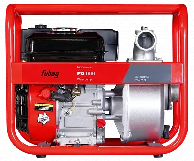Мотопомпа Fubag PG 600 для чистой воды купить в Новом Уренгое