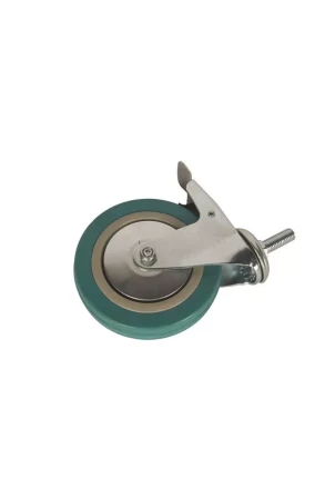 Колесо аппаратное поворотное SCtgb 55 125 мм с болтом и тормозом (N) 1043000 купить в Новом Уренгое