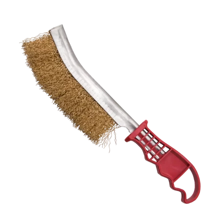 Корщетка для зачистки швов (235 мм, латунированная сталь) Оберон XL150150 купить в Новом Уренгое