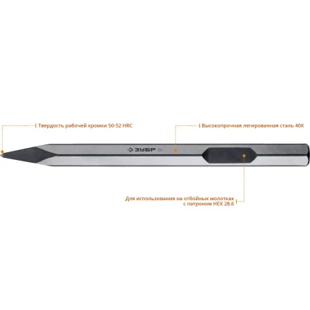 Зубила HEX 286 Макита тип серия ПРОФЕССИОНАЛ купить в Новом Уренгое