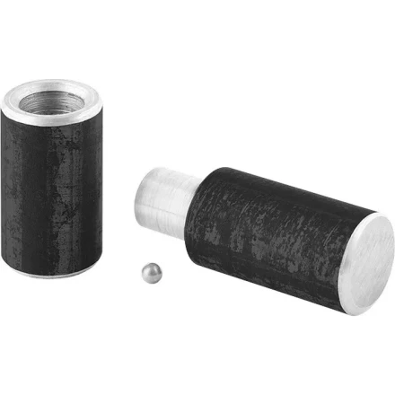 Петля гаражная с шаром D 25 x 140 мм 4 шт Россия Сибртех 920073 купить в Новом Уренгое