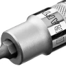 Торцовая бита-головка KRAFTOOL "INDUSTRIE QUALITAT", материал S2, SPLINE, сатинированная, 1/2", M5 27911-05_z01 купить в Новом Уренгое