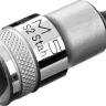 Торцовая бита-головка KRAFTOOL "INDUSTRIE QUALITAT", материал S2, SPLINE, сатинированная, 1/2", M5 27911-05_z01 купить в Новом Уренгое