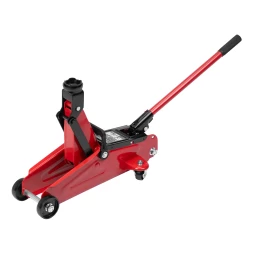 Домкрат гидравлический подкатной, 2 т, 140-340 мм, в пласт. кейсе// MTX 51081