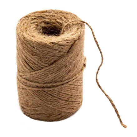 Шнур банковский джутовый 100 м, в диспенсере, вес 120 гр +- 10%, Россия Сибртех 94156 купить в Новом Уренгое