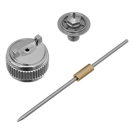 Комплект для краскораспылителя 57323 : сопло 2 мм, игла, форсунка// Matrix 57390 купить в Новом Уренгое