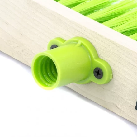 Щетка деревянная для подметания пола 280мм 5рядов прямая тулейка с резьбой без черенка СИБРТЕХ 84614 купить в Новом Уренгое