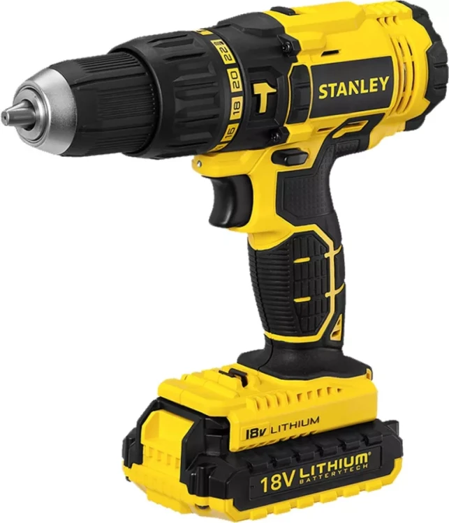 Дрель аккумуляторная SCH201D2K Stanley купить в Новом Уренгое