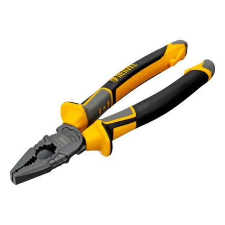 Плоскогубцы комбинированные 205 мм Denzel 17082, трехкомпонентные рукоятки купить в Новом Уренгое