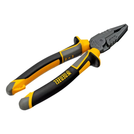 Плоскогубцы комбинированные 205 мм Denzel 17082, трехкомпонентные рукоятки купить в Новом Уренгое