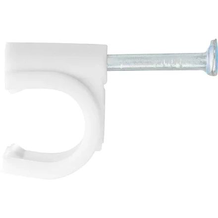 Скобы электроустановочные 9 мм круглый профиль 40 шт ШУРУПЬ 47529 купить в Новом Уренгое