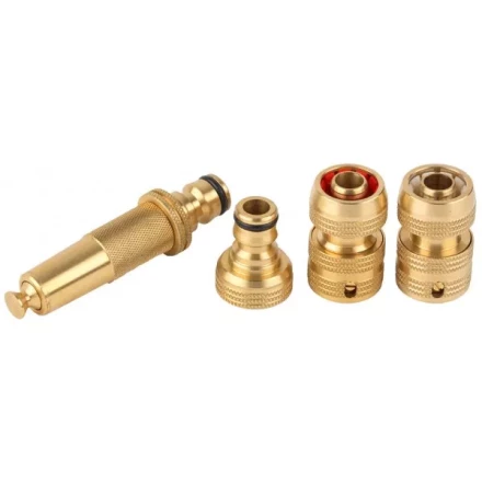 Набор RACO &quot;Profi&quot;, Наконечник, адаптер и соединители 1/2&quot;х3/4&quot;, латунь, 4 предмета 4246-55057B купить в Новом Уренгое