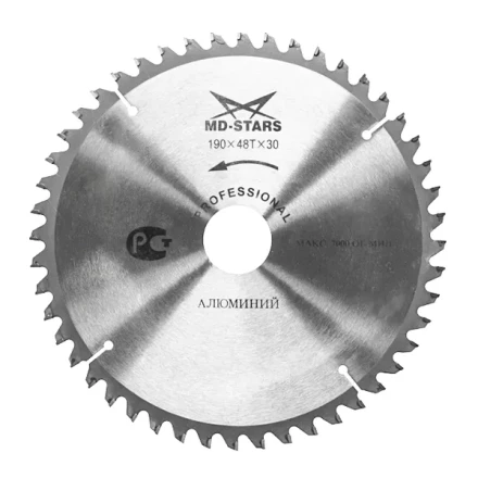 Пильный диск MD-STARS (профессионал) алюминий PPA2558030 купить в Новом Уренгое