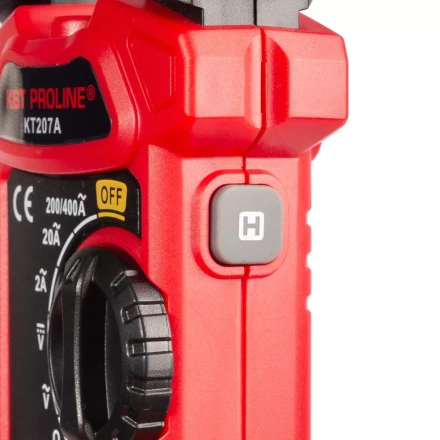 Токовые клещи цифровые КВТ KT 207A с True RMS (91919) купить в Новом Уренгое