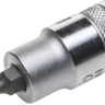 Торцовая бита-головка KRAFTOOL "INDUSTRIE QUALITAT", материал S2, TORX, сатинированная, 1/2", Т20 27905-20_z01 купить в Новом Уренгое