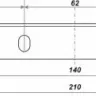 Нож К-2426 комплект 2шт (210 мм) 25520 купить в Новом Уренгое