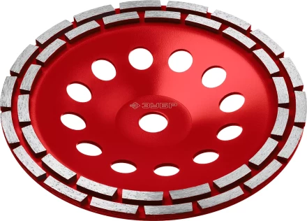 ЗУБР d 230 мм, двухрядная алмазная шлифовальная чашка (33376-230) купить в Новом Уренгое