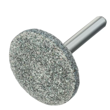 Шарошка абразивная, диск, 32 x 12 мм, для дрели,  хвостовик d6 мм, 63С Denzel 76024 купить в Новом Уренгое