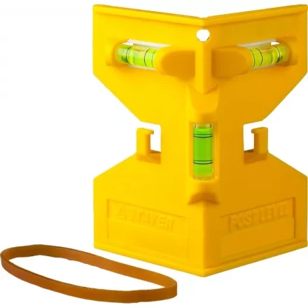 Уровень-угольник STAYER "MASTER" "POSTLevel" пластмассовый с магнитом, 3 ампулы 3456_z01 купить в Новом Уренгое