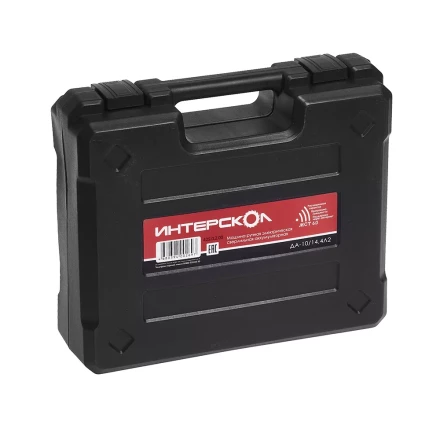 Аккумуляторная дрель-шуруповерт ИНТЕРСКОЛ ДА-10/14,4Л2 Li-ion АПИ 2х1.5Ач купить в Новом Уренгое