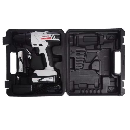 Аккумуляторная дрель-шуруповерт ИНТЕРСКОЛ ДА-10/14,4Л2 Li-ion АПИ 2х1.5Ач купить в Новом Уренгое