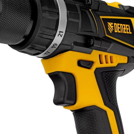 Дрель-шуруповерт аккумуляторная ударная бесщет Denzel CIDB-IB-18-02 26130, Li-Ion, 18 В, 2 акк. купить в Новом Уренгое