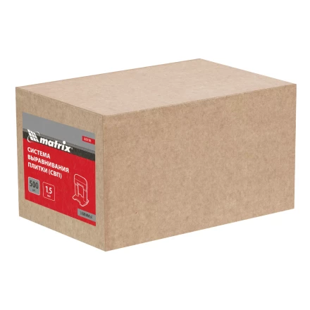 Зажим для системы выравнивания плитки Matrix СВП Ворота, 500 шт. в коробе 88118 купить в Новом Уренгое