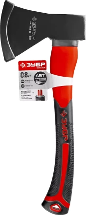 Топор ЗУБР &quot;МАСТЕР&quot; кованый с двухкомпонентной стеклопластиковой рукояткой, 0,8кг 2061-08 купить в Новом Уренгое
