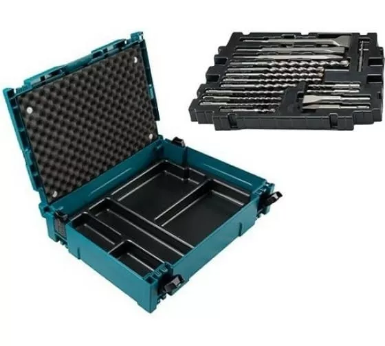 Набор буров и насадок SDS+ Makita B-53877, 17 шт, Makpac купить в Новом Уренгое
