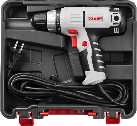 Дрель-шуруповерт сетевая в кейсе ЗСШ-300-2 К серия МАСТЕР купить в Новом Уренгое