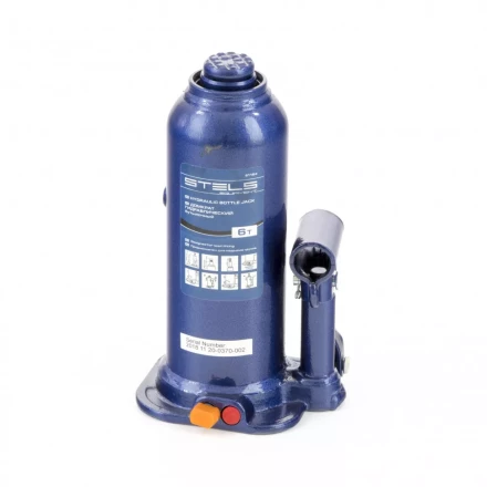 Домкрат гидравлический бутылочный 6 т h подъема 207-404 мм Stels 51164 купить в Новом Уренгое