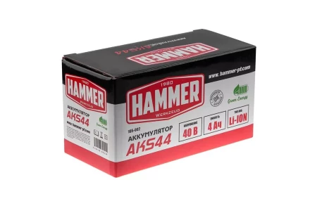 Аккумулятор HAMMER AKS44 (40В 4Ач Li-ion) купить в Новом Уренгое