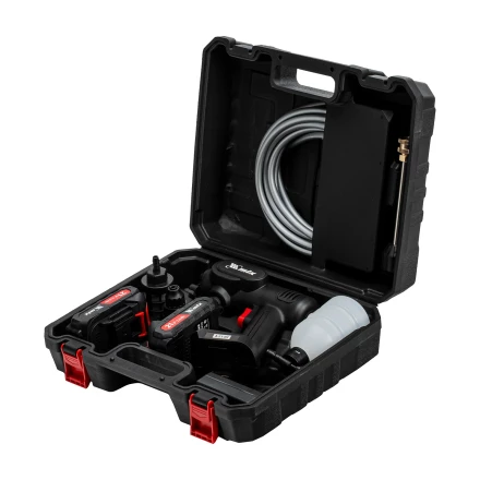 Моечная машина высокого давления аккумуляторная А-21-02, 40 бар, 4 л/мин, Li-ion 21 В, 2 акк.// MTX купить в Новом Уренгое