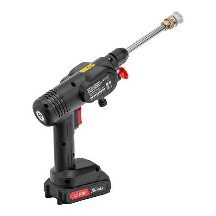 Моечная машина высокого давления аккумуляторная А-21-02, 40 бар, 4 л/мин, Li-ion 21 В, 2 акк.// MTX купить в Новом Уренгое