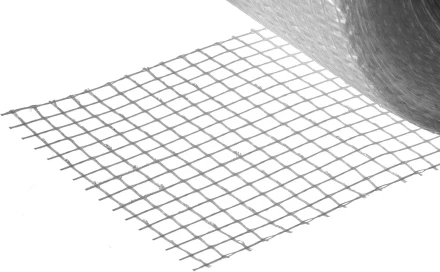 ЗУБР. Сетка армировочная стеклотканевая, самоклеящаяся, 3х3мм, 5см х 130м 12465-05-130 купить в Новом Уренгое