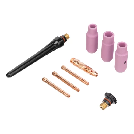 Горелка сварочная TIG WP26, разъем 2 пина, 3 метра Denzel 93644 купить в Новом Уренгое